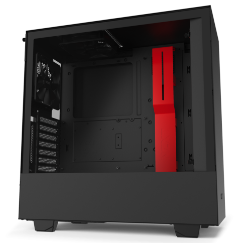 מארז מחשב NZXT H510i Matte Black-Red