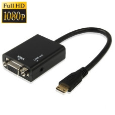 Mini HDMI to VGA + Audio