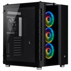 Corsair Crystal 680X RGB Tempered Glass ATX Case - Black