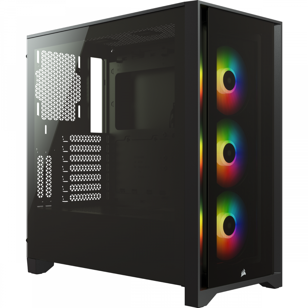 Corsair iCUE 4000X RGB TG Case Black