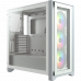מארז מחשב Corsair iCUE 4000X RGB TG White