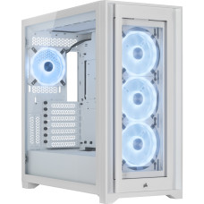 מארז מחשב Corsair iCUE 5000X RGB QL Edition White