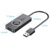 כרטיס קול חיצוני Vention USB-A to 3.5mm x3 1m