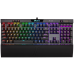 מקלדת גיימינג מכנית Corsair K70 RGB RAPIDFIRE MK.2 Cherry MX Speed עברית/אנגלית