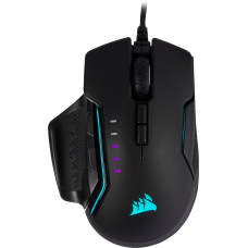 עכבר גיימינג Corsair Glaive RGB Pro Aluminum צבע שחור
