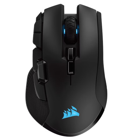 עכבר גיימינג אלחוטי Corsair IRONCLAW RGB WIRELESS צבע שחור