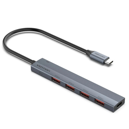 מתאם Vention USB-C to USB-A x4 | USB-C | HUB