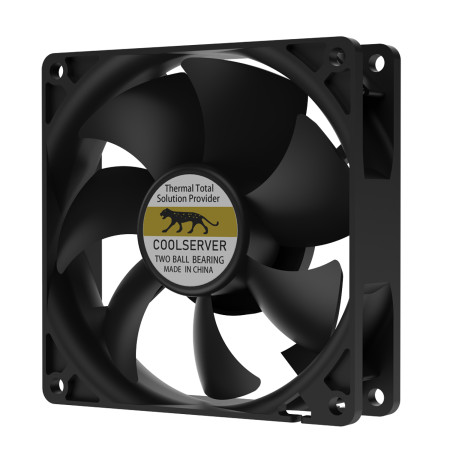 Coolserver 80X25mm Ball Bearing Server fan 3400RPM