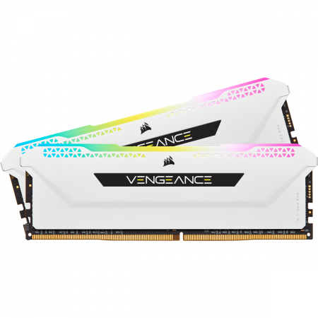 Corsair DDR4 32G (2x16G) 3600 CL18 Vengeance RGB PRO SL White