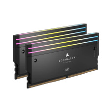 Corsair DDR5 32G (2x16G) 7200 CL34 Dominator Titanium RGB Black