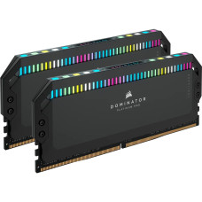 Corsair DDR5 32G (2x16G) 6400 CL32 Dominator Platinum RGB Black