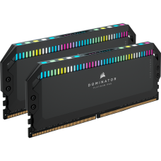Corsair DDR5 32G (2x16G) 6200 CL36 Dominator Platinum RGB Black