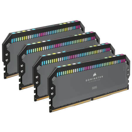 Corsair DDR5 64G (4x16G) 5600 CL36 Dominator Platinum RGB Black