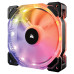 Corsair HD120 RGB LED High Performance 120mm PWM Fan with Controller