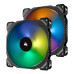 Corsair ML140 PRO RGB LED 140MM PWM Premium Magnetic Levitation Fan 2 Pack