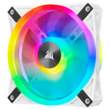 Corsair iCUE QL120 RGB 120mm PWM Single Fan White