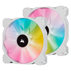 Corsair iCUE SP140 RGB ELITE Performance 140mm PWM White - 2 Pack