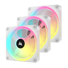 Corsair iCUE LINK QX120 RGB White 120mm PWM - x3 Fans Starter Kit