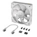 מאוורר למארז Corsair iCUE LINK RX120 RGB 120mm PWM Fan Expansion White