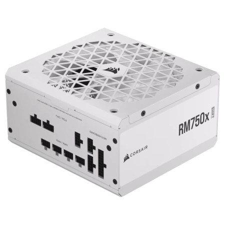 ספק כוח Corsair PSU 750W RM750x SHIFT 80+ Gold Fully Modular White