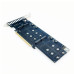 SSD M.2 NVMe x4 to PCIe x16 Gen5 Adapter Card
