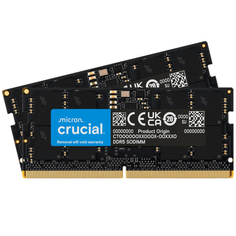 Crucial DDR5 128GB (2x64GB) 5600 CL46 SODIMM