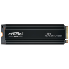 Crucial T705 4TB PCIe Gen5 NVMe M.2 SSD with Heatsink