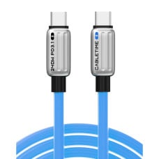 CABLETIME USB-C 240W Charging Cable 1m - Blue