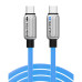 CABLETIME USB-C 240W Charging Cable 1m - Blue