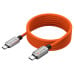 CABLETIME USB-C 240W Magnetic Charging Cable 1m - Orange