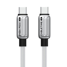 CABLETIME USB-C 240W Charging Cable 2m - White