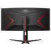 מסך מחשב קעור לגיימינג AOC 34" VA WQHD 144Hz 1ms 1500R