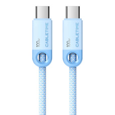 CABLETIME USB-C 100W Charging Cable 1m - Blue