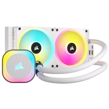 Corsair iCUE LINK H100i RGB AIO 240mm White Liquid CPU Cooler