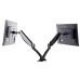 IIYAMA Dual Gas Spring Monitor Arm Desk Clamp/Grommet