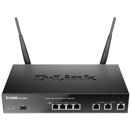 D-Link VPN Wireless Business router 2X WAN, 4X GBL AC1200 Dual Band