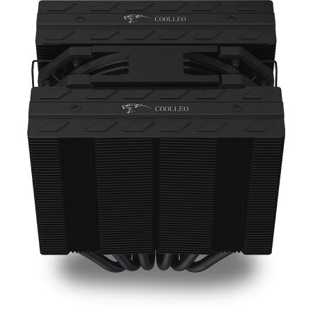 Coolleo Etian FF135 Pure Black CPU Cooler