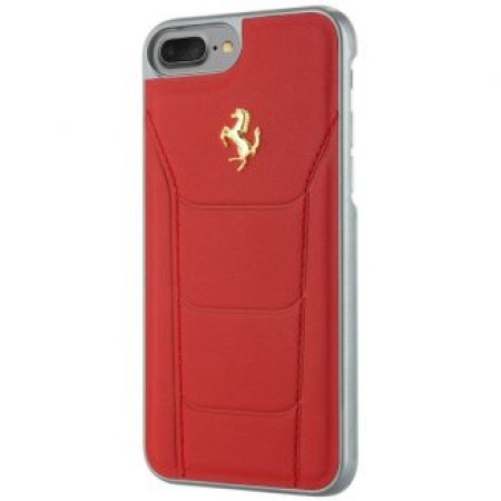CG Mobile כיסוי קשיח מעור לאייפון 8 / SE בצבע אדום פרארי 488 רשמי