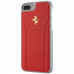 CG Mobile כיסוי קשיח מעור לאייפון 8 / SE בצבע אדום פרארי 488 רשמי