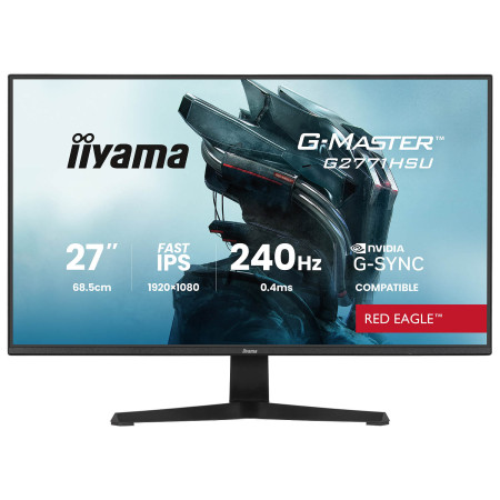 מסך מחשב לגיימינג IIYAMA 27" G-Master IPS FHD 240Hz 0.4ms
