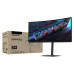 מסך מחשב קעור לגיימינג Gigabyte 34" VA QHD 200Hz 1ms 1500R