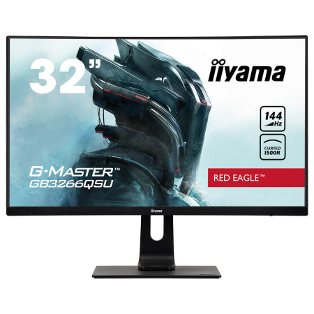 מסך מחשב קעור לגיימינג IIYAMA 31.5" G-Master VA WQHD 144Hz 1ms 1800R