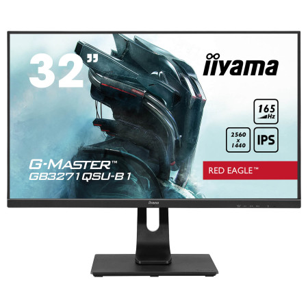 מסך מחשב לגיימינג IIYAMA 32" G-Master IPS WQHD 165Hz 1ms