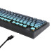 מקלדת גיימינג מכאנית SKYLOONG GK75 Ocean Blue עברית/אנגלית