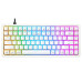 מקלדת גיימינג מכאנית SKYLOONG GK84 White עברית/אנגלית