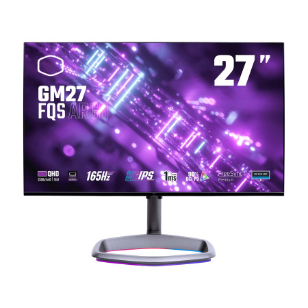 CoolerMaster 27" QHD 165Hz 1ms ARGB IPS Monitor