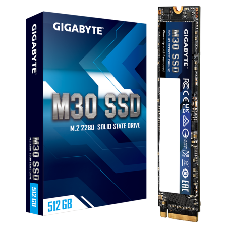 Gigabyte SSD 512GB M30 M.2 PCIE NVMe