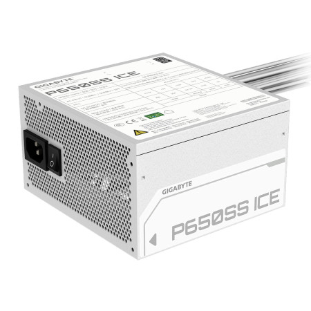 ספק כוח Gigabyte P650SS ICE 650W Silver 80+ White