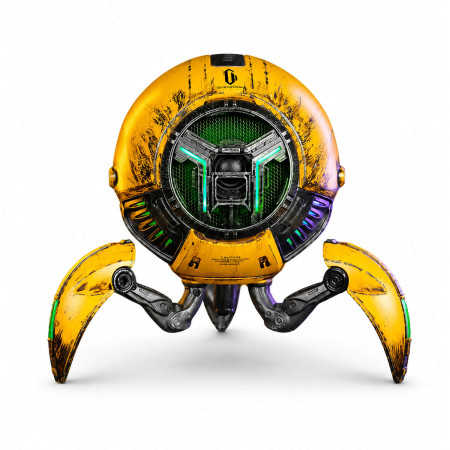 GravaStar Mars Pro Speaker Special Edition War-Damaged Yellow