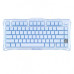 GravaStar Mercury K1 Keyboard Ice Blue